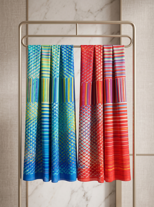 HP-A1969 100X180CMS BLUE, RED